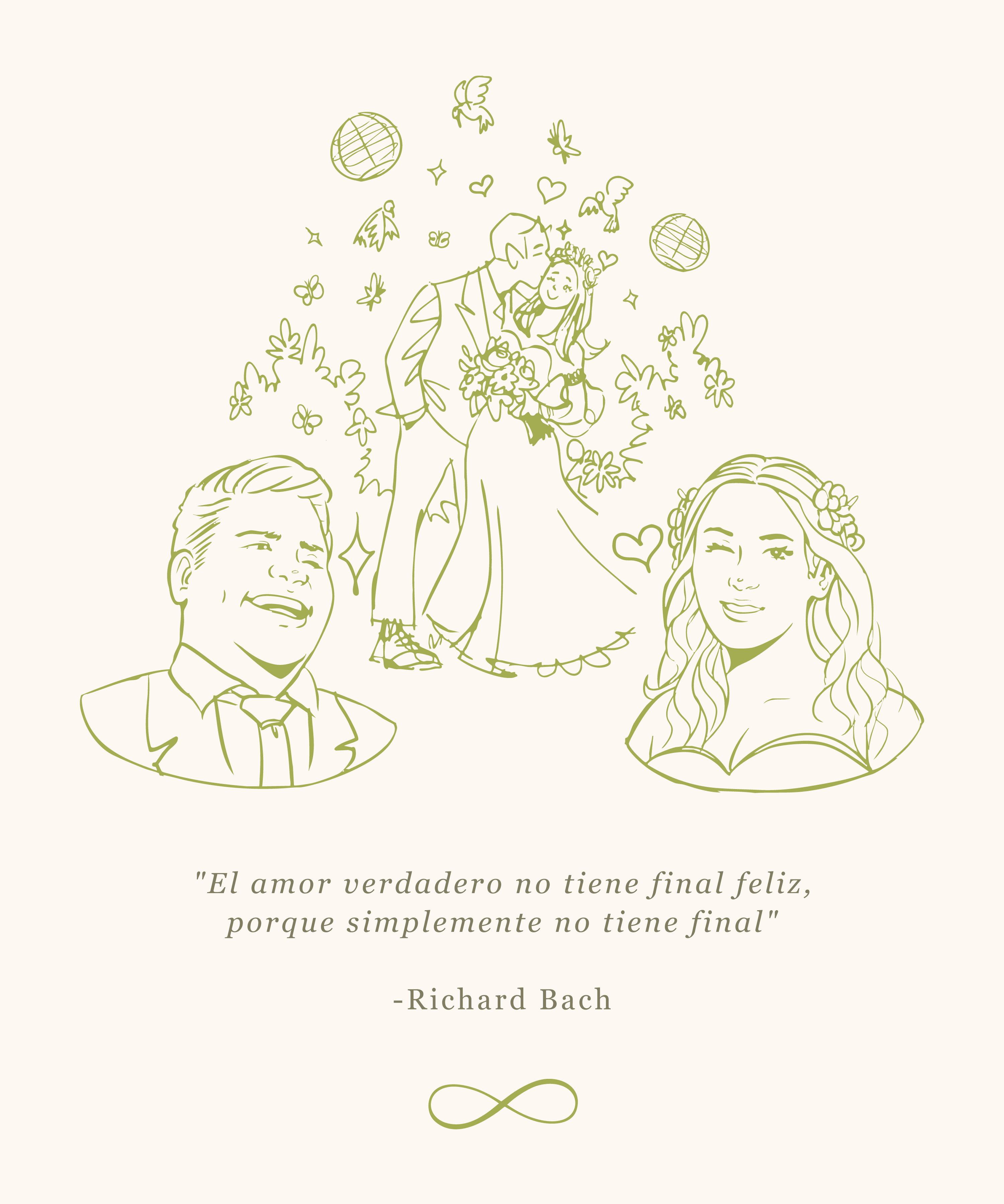 Isaac y Alexia caminando